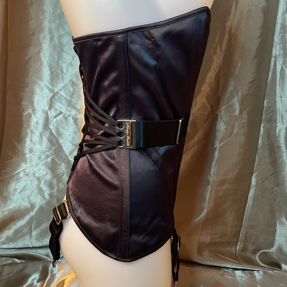 Honey Birdette Chastity Black Corset - Picture 4 of 5